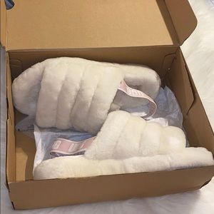 White Ugg Slippers
